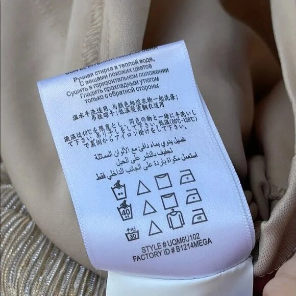 MAX & CLEO Rebecca' Ruched Metallic Dress 4 - Picture 14 of 14